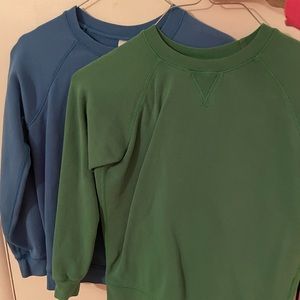 EUC 2 Hannah Andersson boys crewneck sweatshirts s8. 2 sweatshirts for $24.00